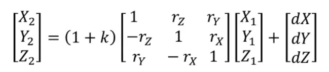 旋轉(zhuǎn)、縮放、平移公式